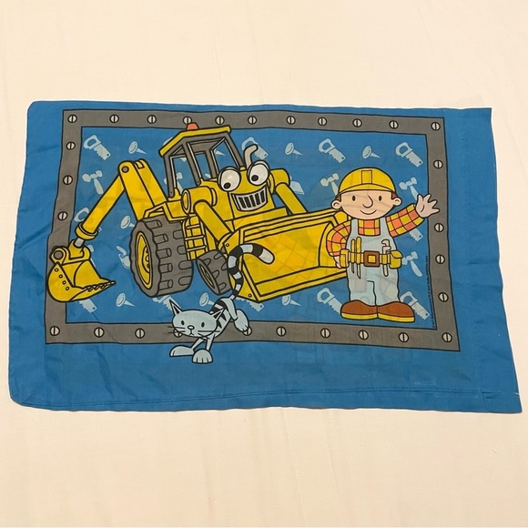 Vintage 2002 Bob The Builder Pillow Case - Picture 8 of 16